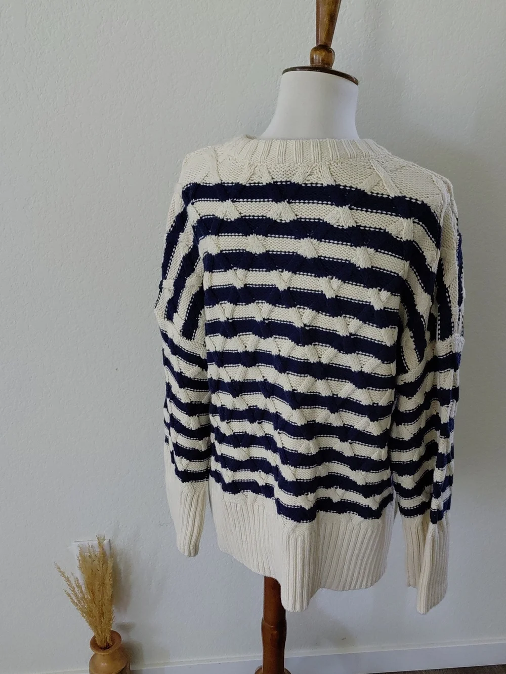Madewell Cable-knit Oversized Sweater